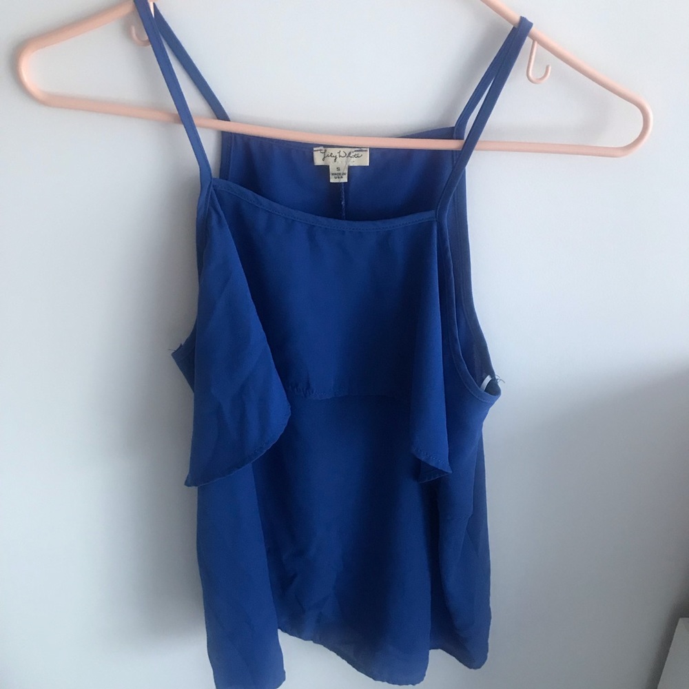 Lily White Blue Camisole